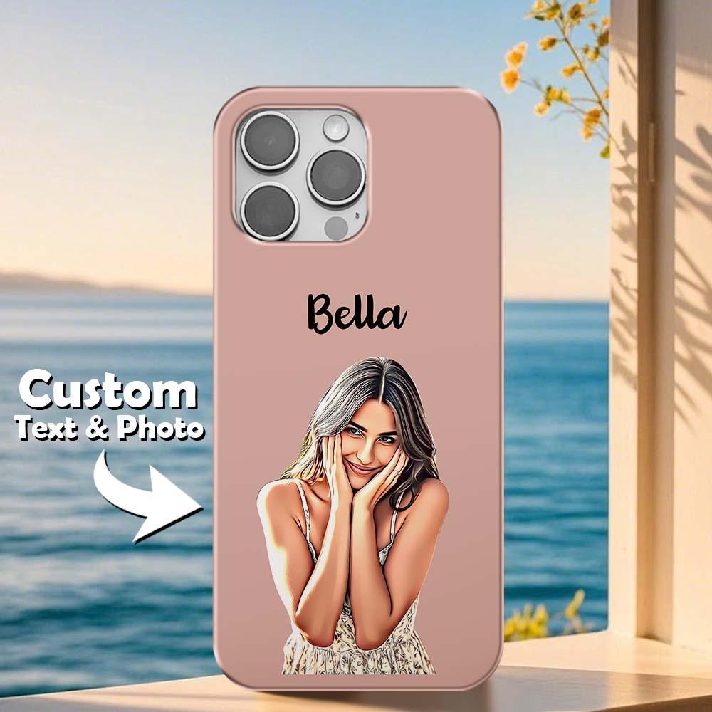 Custom Pet Phone Case Using Pet Photo + Name Custom Dog Phone Case Custom Cat Phone Case Personalized Phone Case Cat iPhone Case - myphotowallet