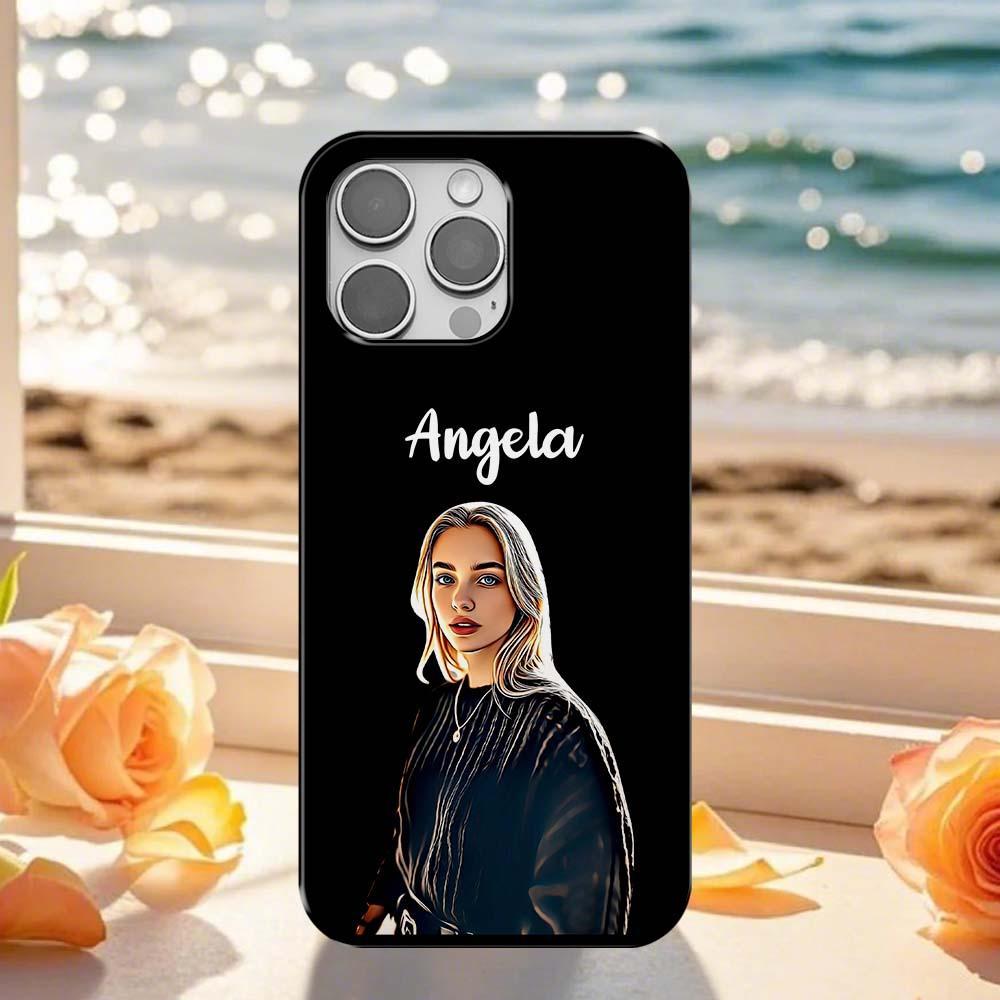 Custom Pet Phone Case Using Pet Photo + Name Custom Dog Phone Case Custom Cat Phone Case Personalized Phone Case Cat iPhone Case - myphotowallet