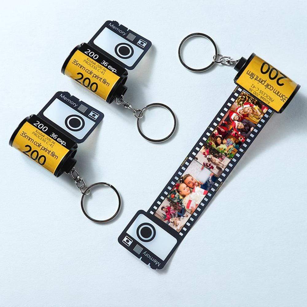 Custom Keychain Personalized Photo Camera Roll Keychain Keychain