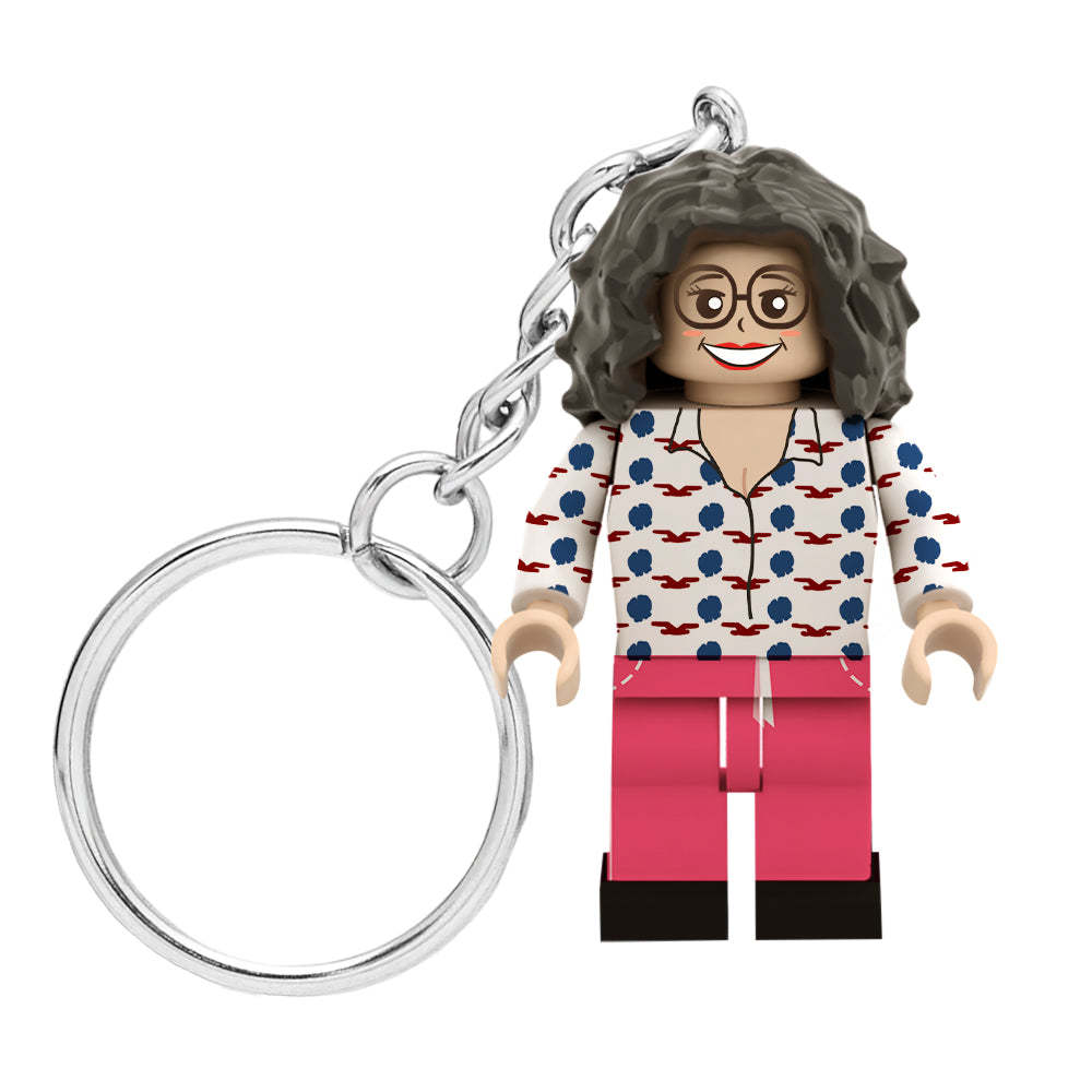 Creative Gift Full Body Custom Minifigs Keychain Personalized Photo MiniFigs Keychain
