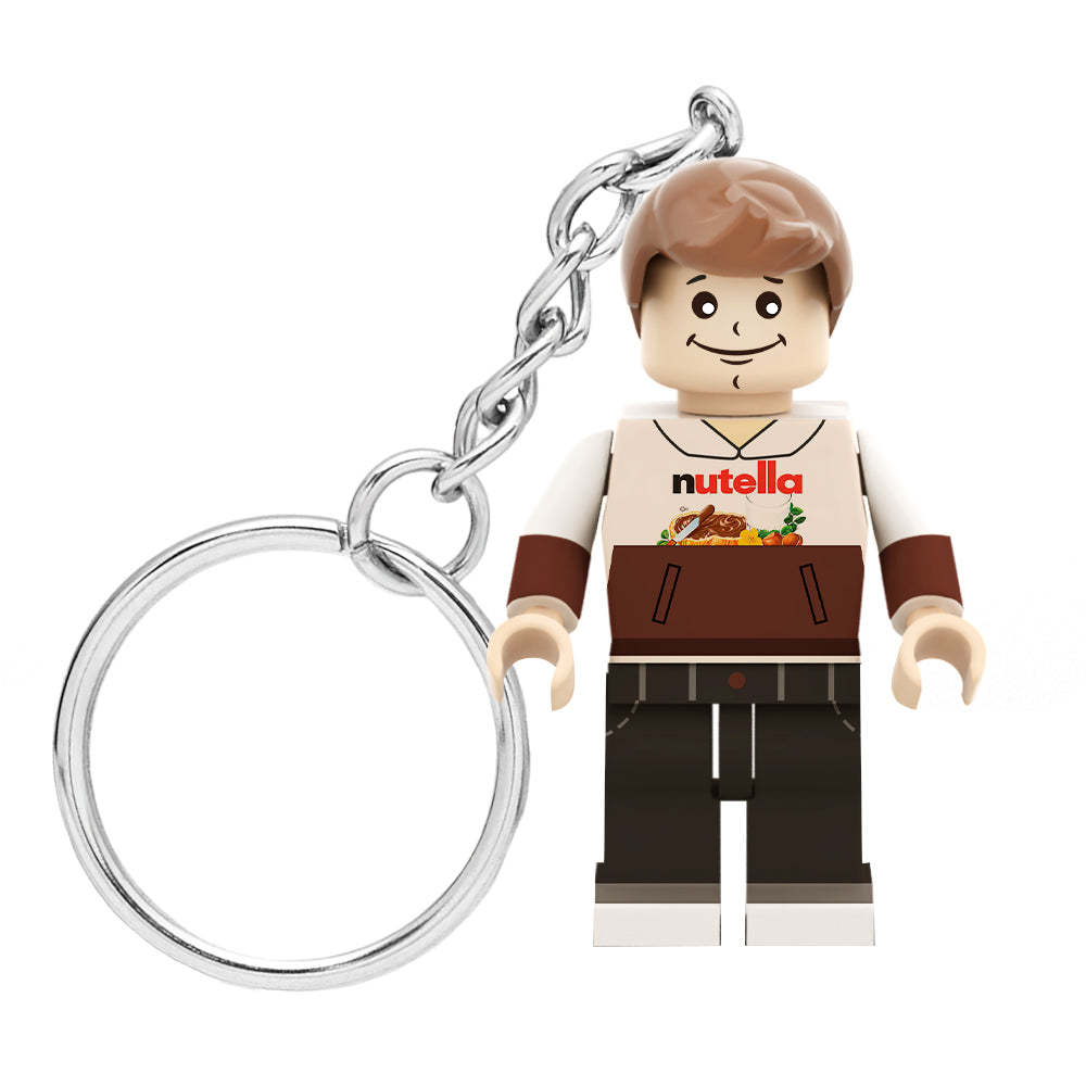 Creative Gift Full Body Custom Minifigs Keychain Personalized Photo MiniFigs Keychain