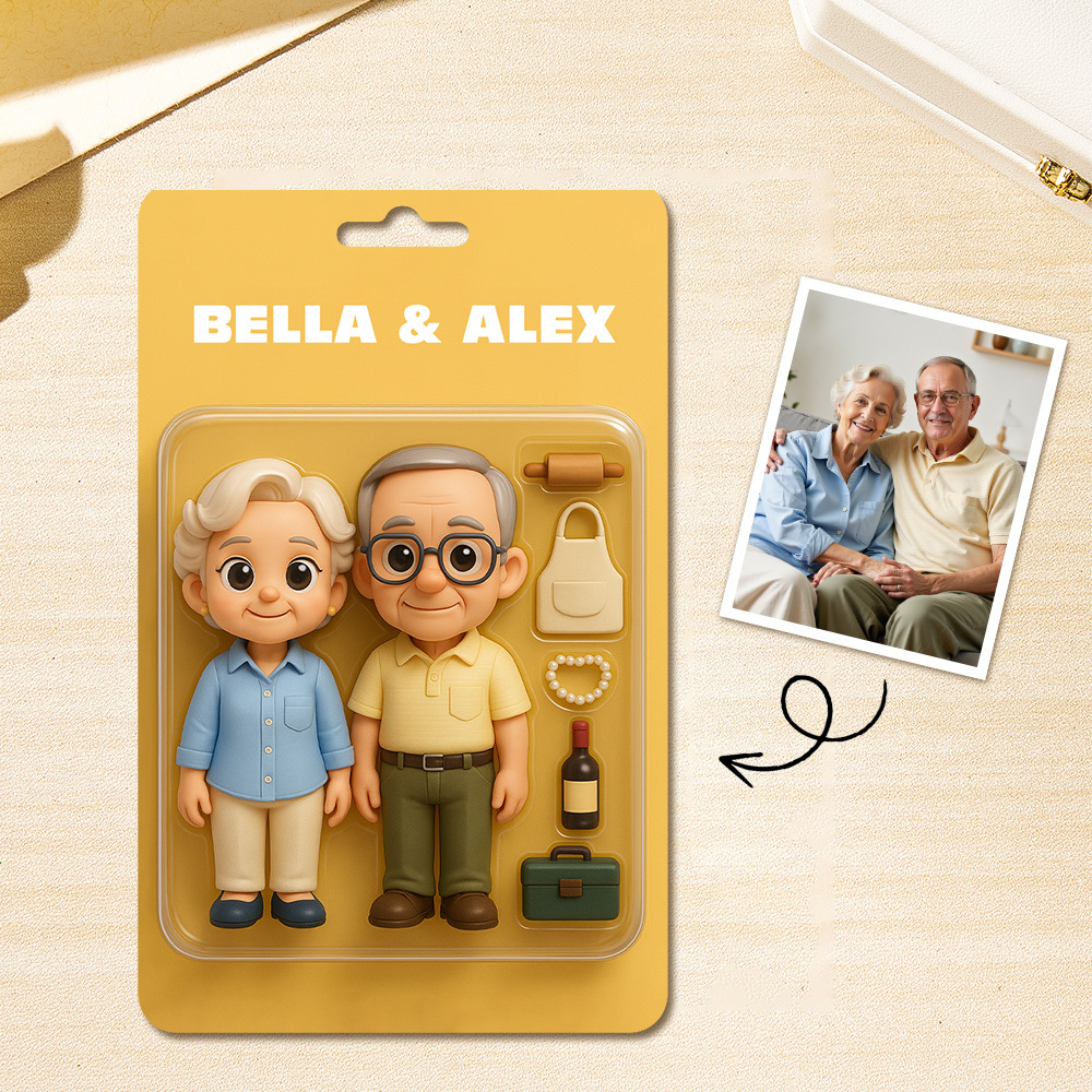 Custom Acrylic Keychain Personalized Matching Keychains for Couple Unique Gift Idea Double the Love -