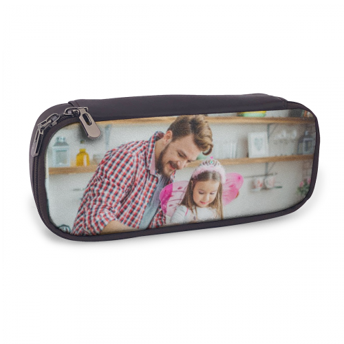 Back to School Customized Leather Photo Pencil Case Back To School Gifts for Children -