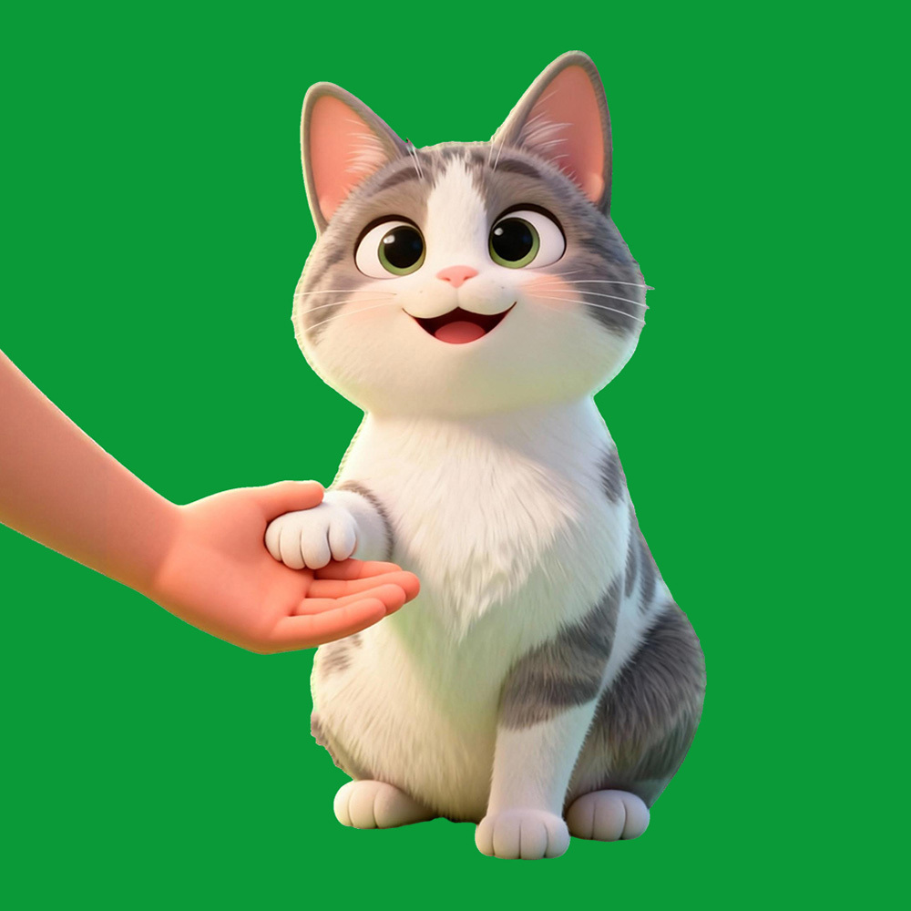 Cartoon Shaking Hands Scenes - 