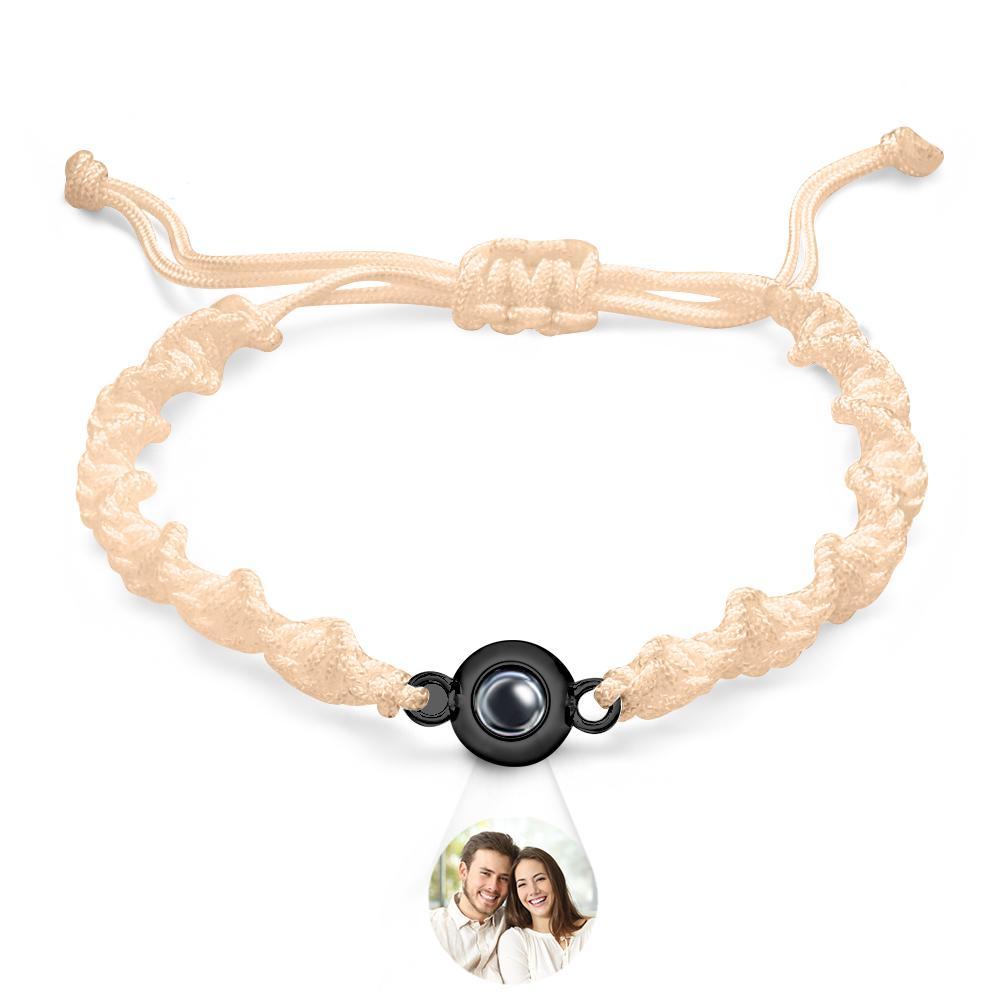 Custom Projection Bracelet Sports Weave Simple Gift - 