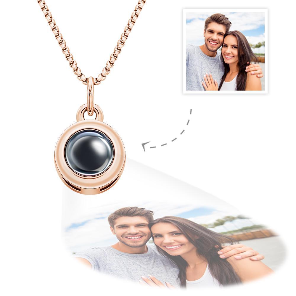 Custom Projection Necklace Creative Exquisite Fashion Gifts - Myphotowallet