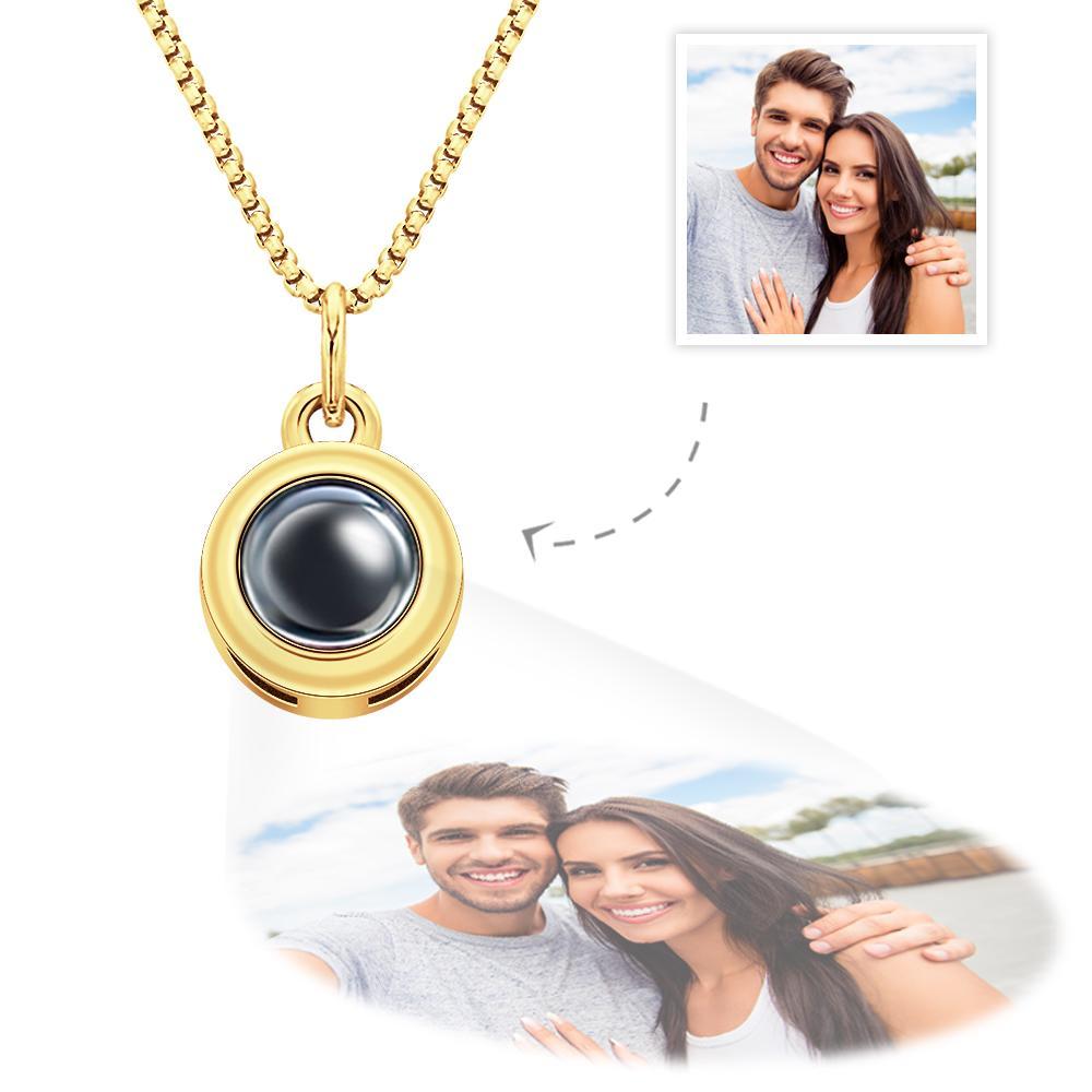 Custom Projection Necklace Creative Exquisite Fashion Gifts - Myphotowallet