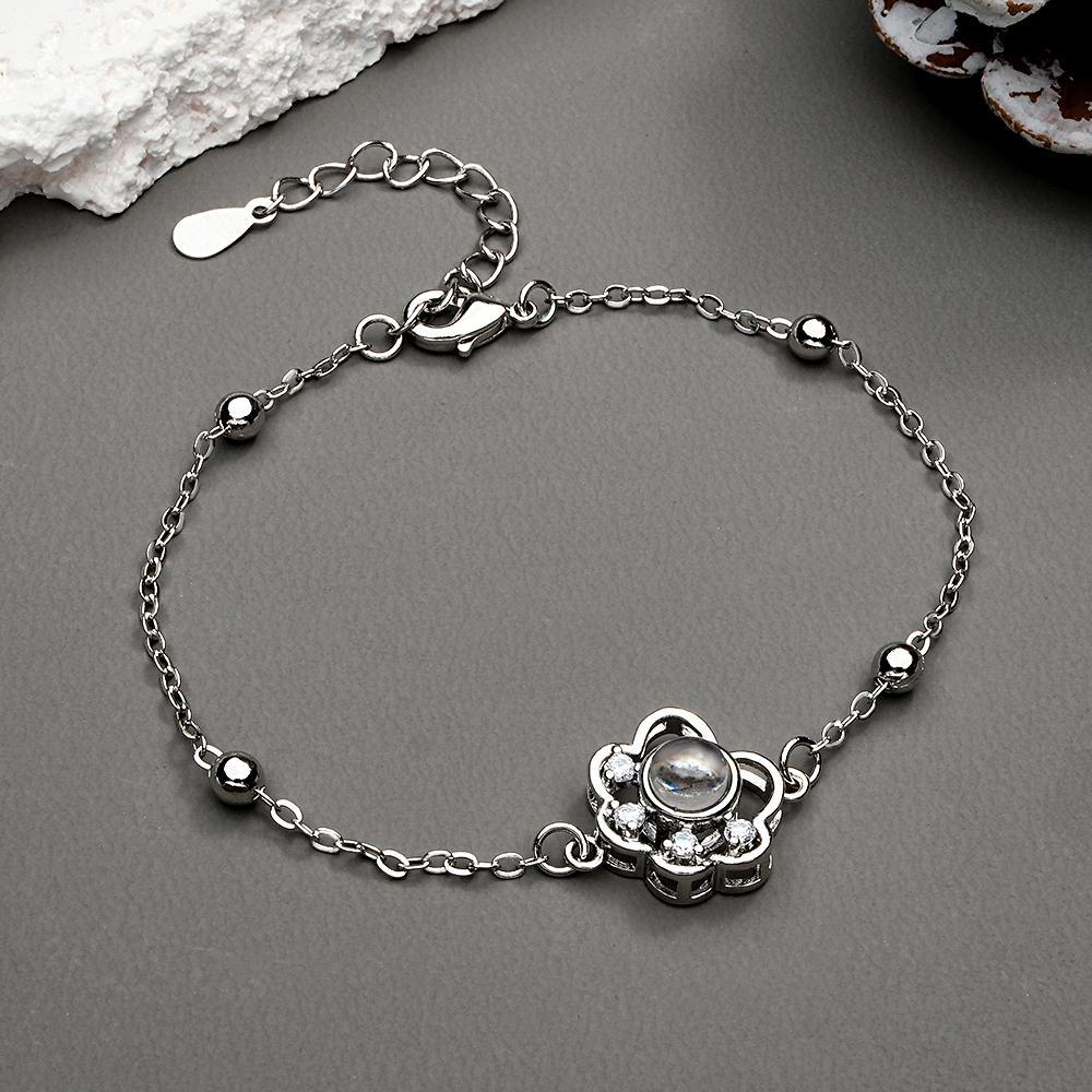 Custom Projection Bracelet Animal Footprint Cute Present for Pet Lover - 