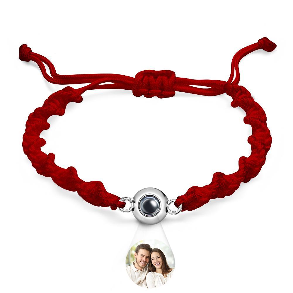 Custom Projection Bracelet Sports Weave Simple Gift - 