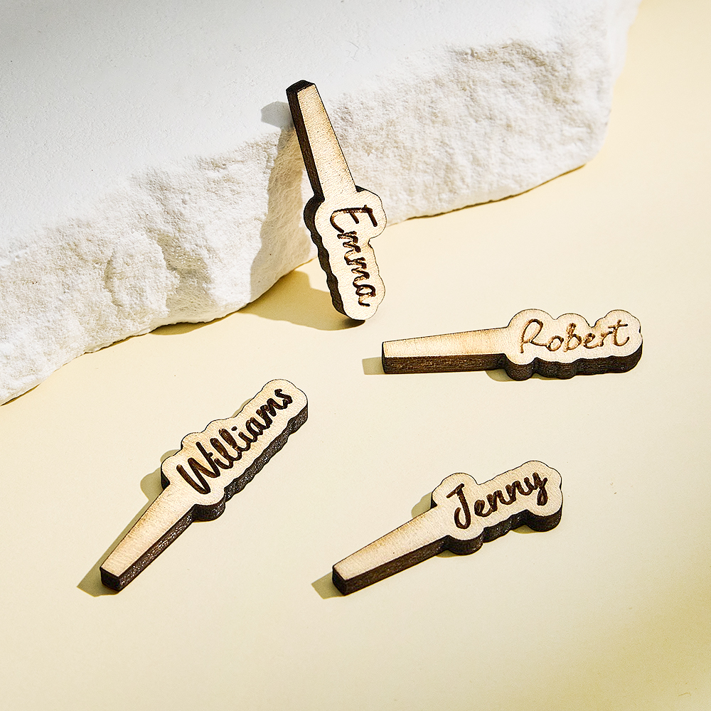 Personalized Wooden Cribbage Board Pegs Names Pegs For 2 Players ( Every player gets 2 pegs)