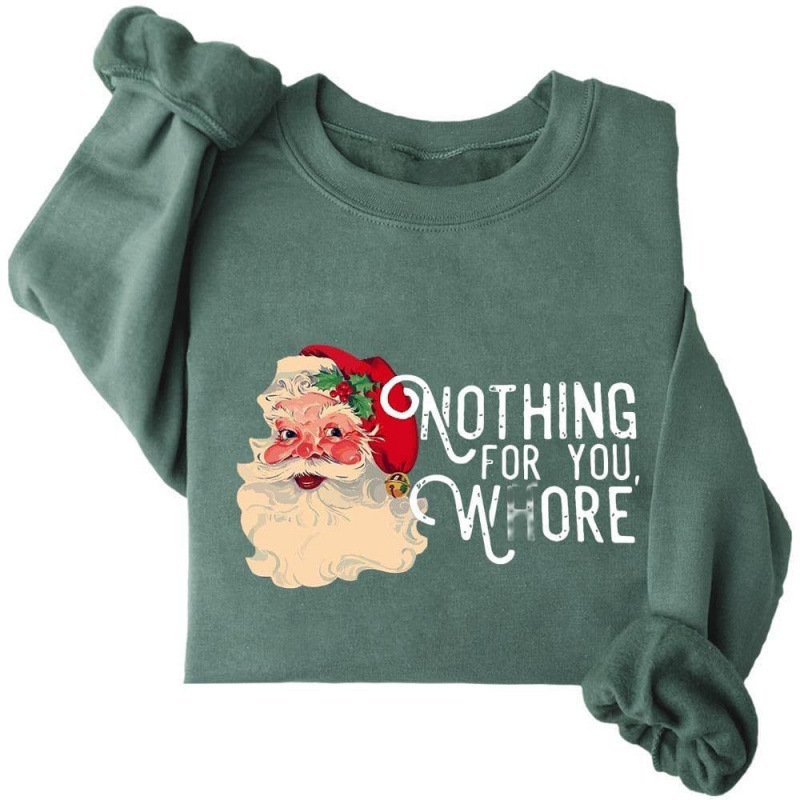 Santa Retro Christmas Matching Family Sweatshirts, Vintage Holiday Group Party Crewnecks - 