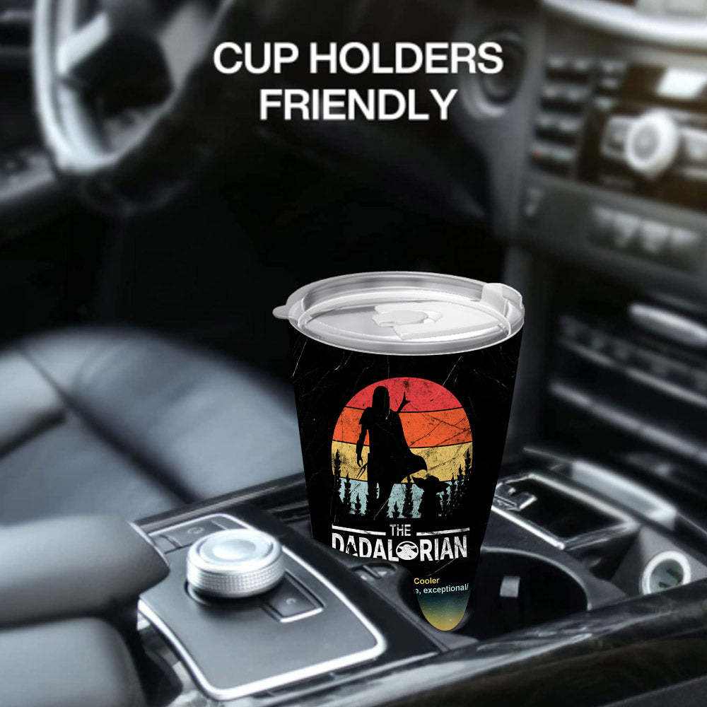 Best Dad Travel Mug 20oz Stainless Steel Insulated Travel Mug Father's Day Gift - Myphotowallet