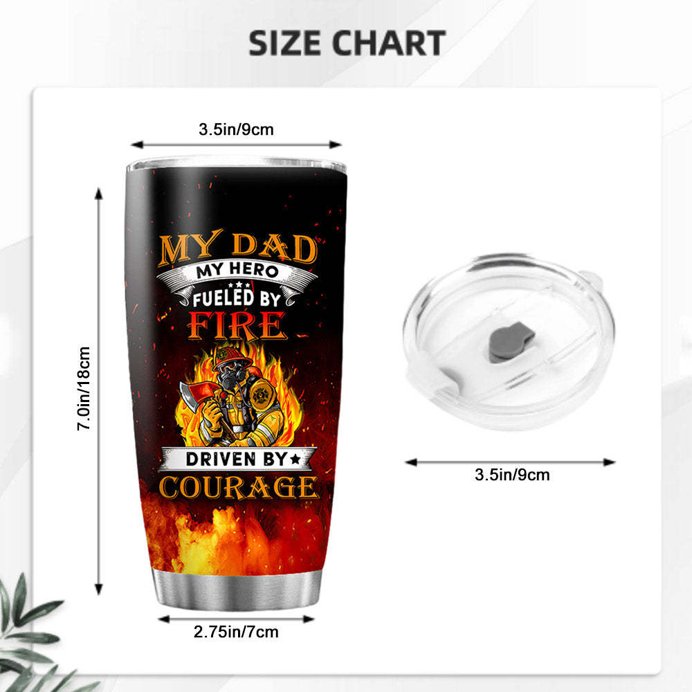 Best Dad Travel Mug 20oz Stainless Steel Insulated Travel Mug Father's Day Gift - Myphotowallet