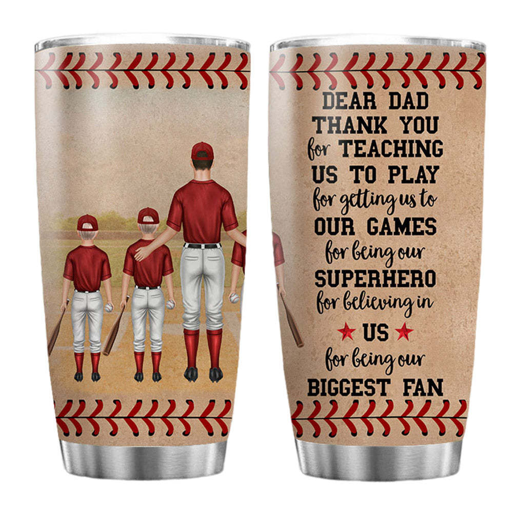 Best Dad Travel Mug 20oz Stainless Steel Insulated Travel Mug Father's Day Gift - Myphotowallet