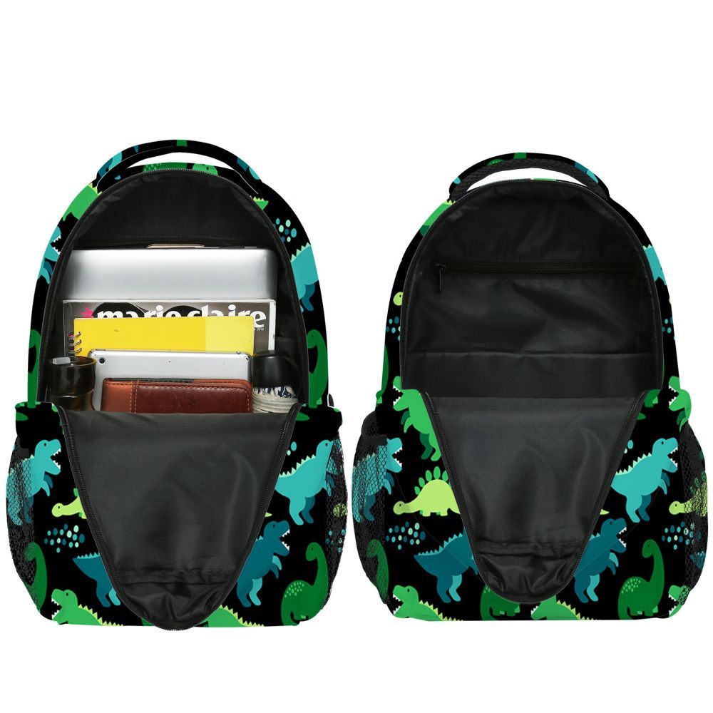School Backpack Dinosaur Kids Bookbag Preschool Kindergarten School Bag for Boys Girls - 