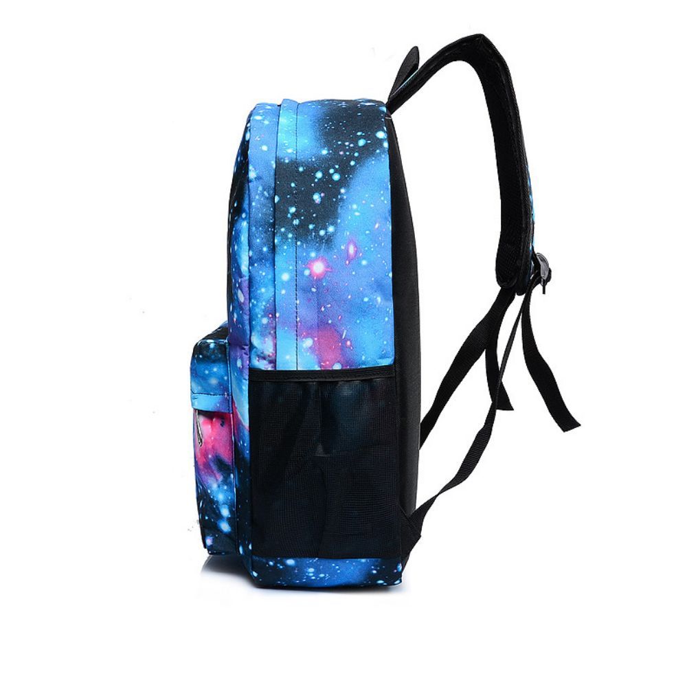 School Backpack Starry Sky Bookbag Lightweight School Bag for Students - 