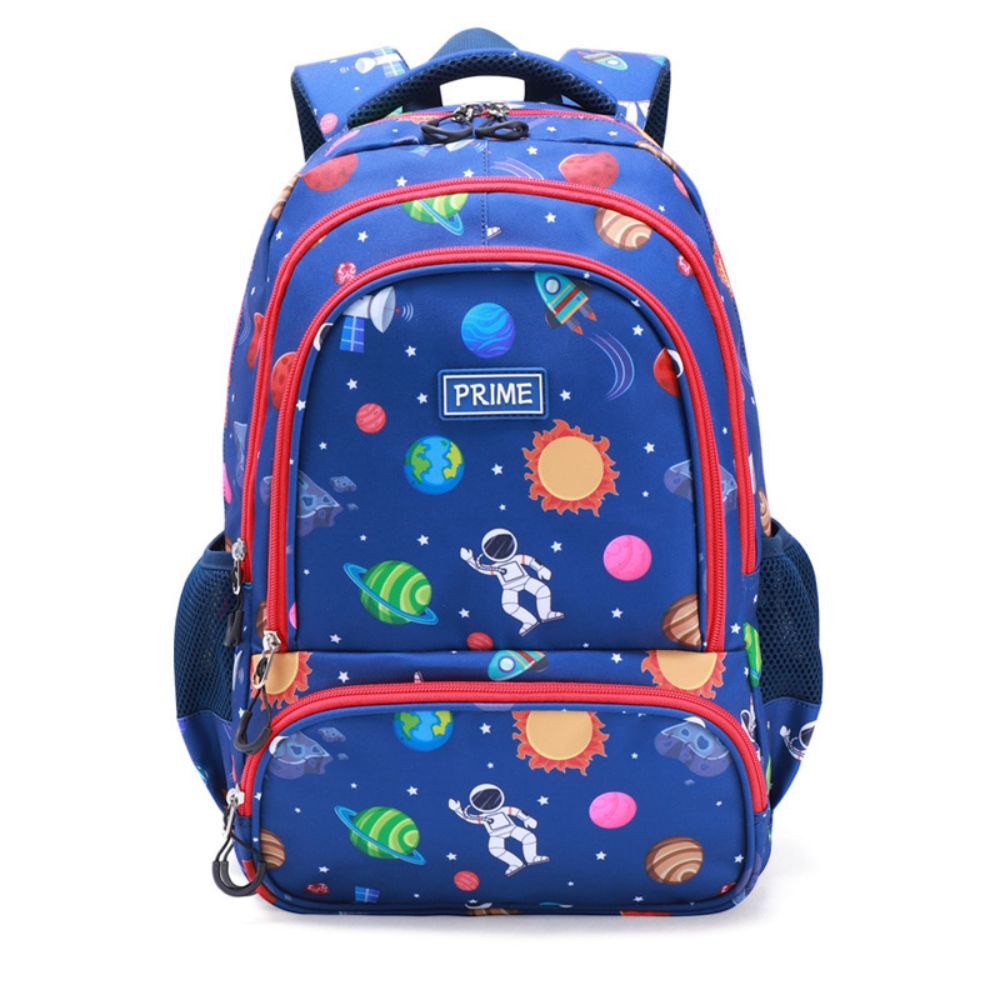 Rainbow School Backpack Astronaut Kids Bookbag Preschool Kindergarten School Bag for Boys Girls - 