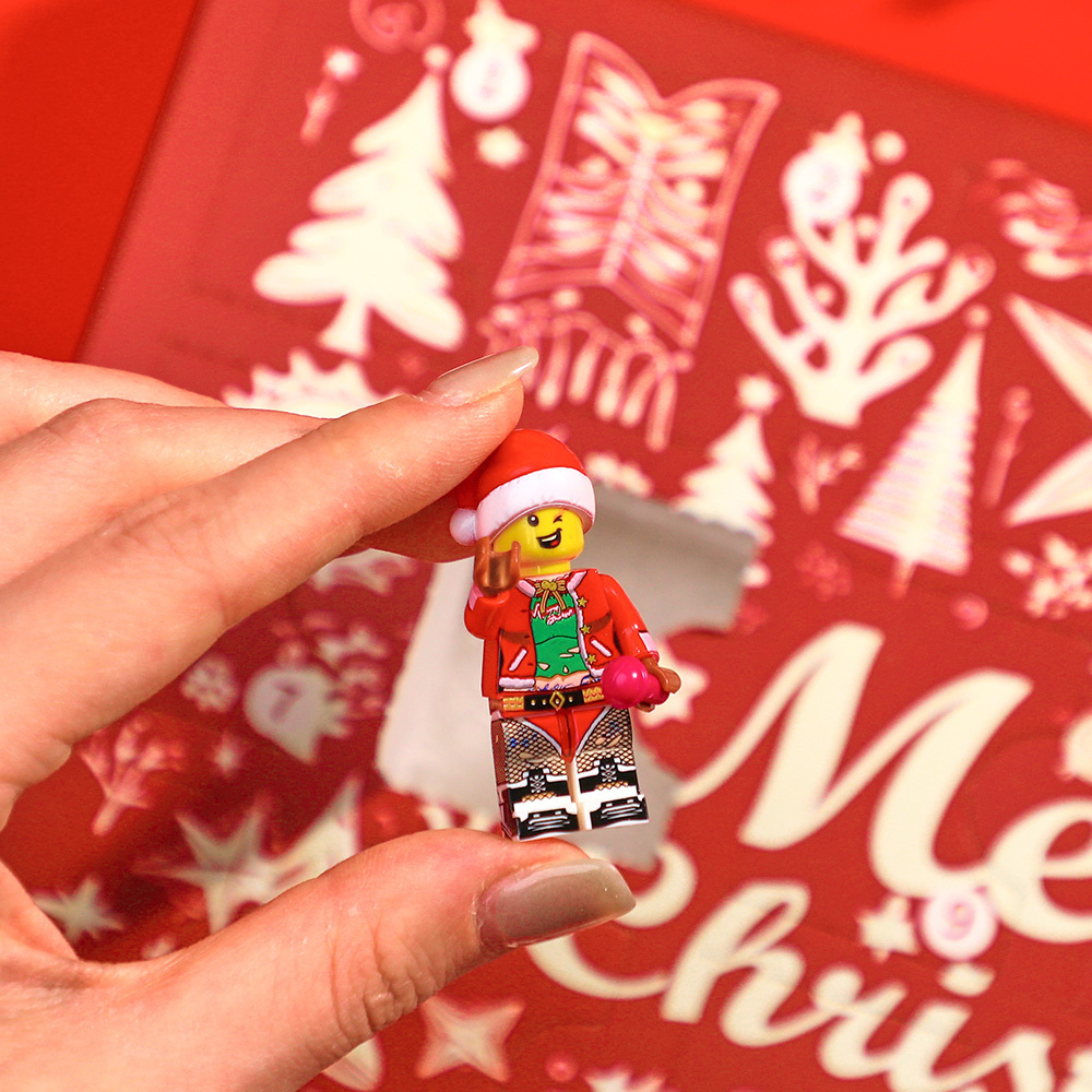 Christmas Minifig Calendar Advent 24Day Countdown Surprise The Ultimate Holiday Mystery: 24-Day Blind Box