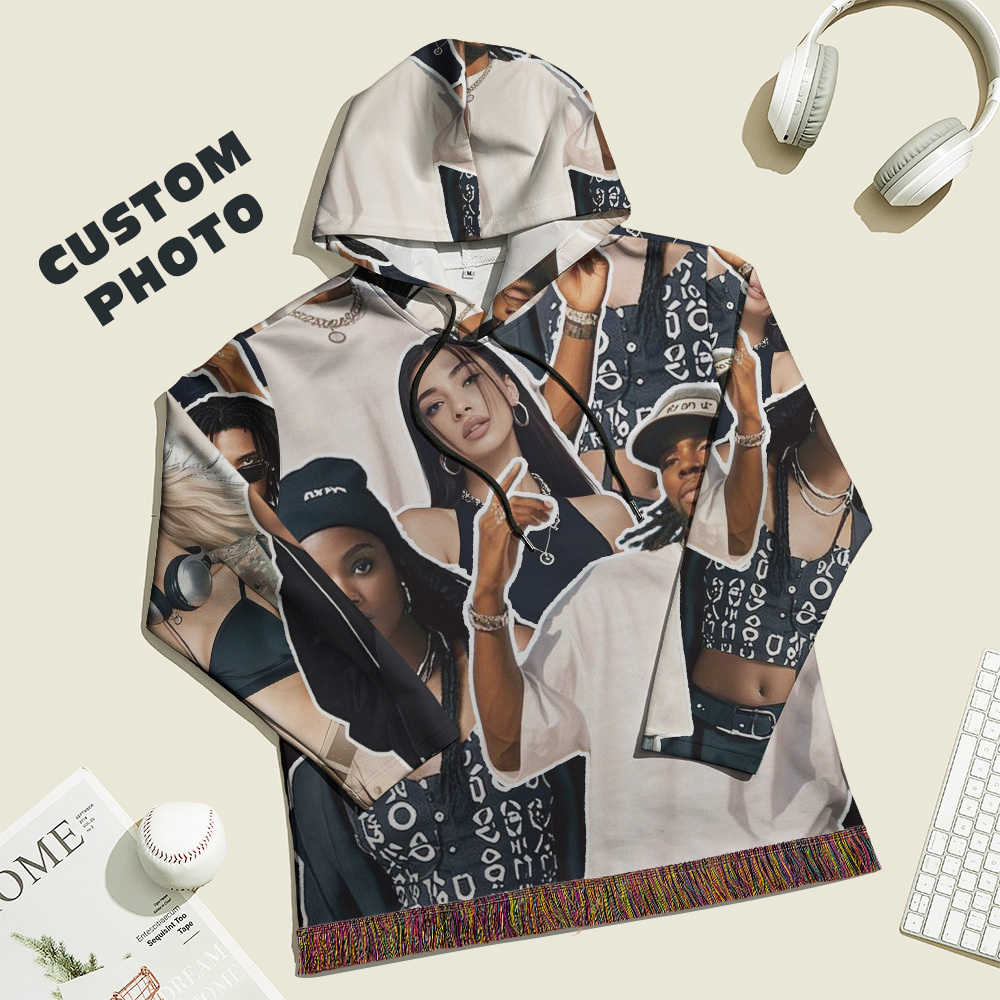 Custom Vintage Photo Hoodie Personalized Cool Hoodies Gift For Her Or Him - 