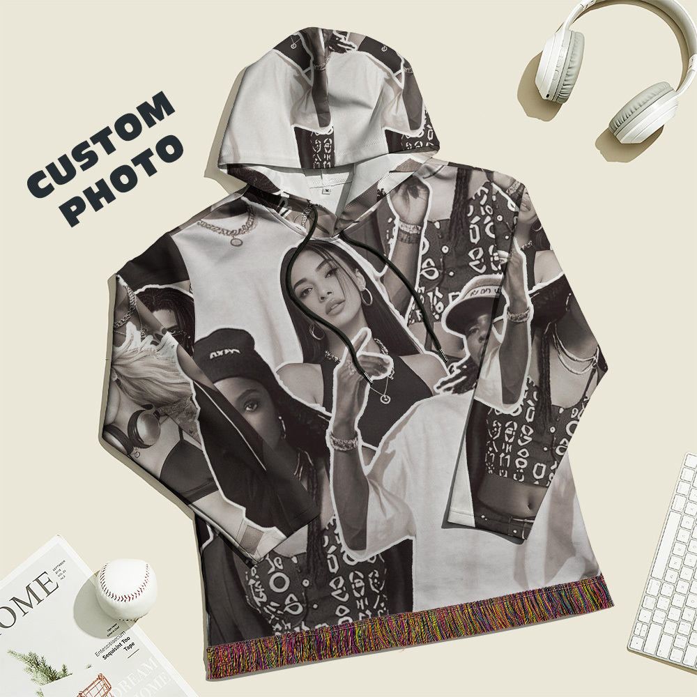 Custom Vintage Photo Hoodie Personalized Cool Hoodies Gift For Her Or Him - 