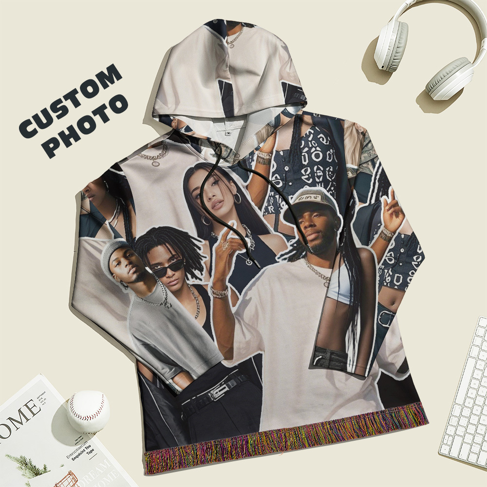 Custom Vintage Photo Hoodie Personalized Cool Hoodies Gift For Her Or Him - 