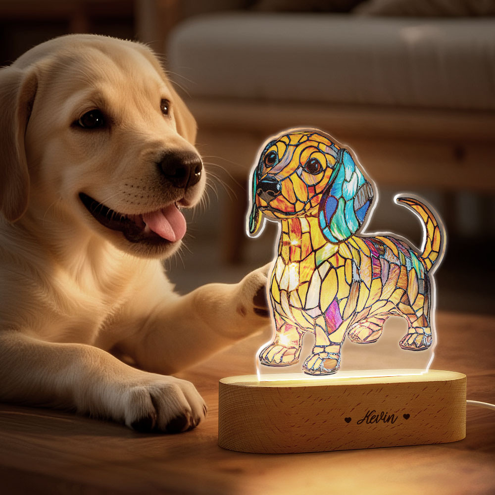 Dachshund Lamp Animal Lamps Home Decor Gifts for Dog Lovers