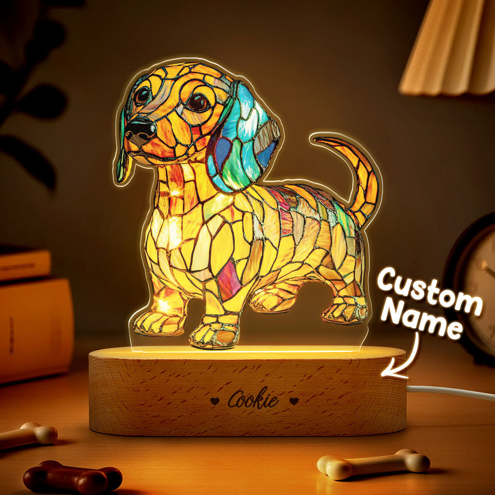 Dachshund Lamp Animal Lamps Home Decor Gifts for Dog Lovers