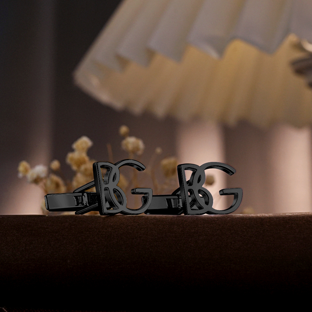 Sterling Silver Initial Cufflinks - Personalized Name Cufflinks - Groom & Groomsmen Gifts - Elegant Wedding Accessories, Unique Gift for Him