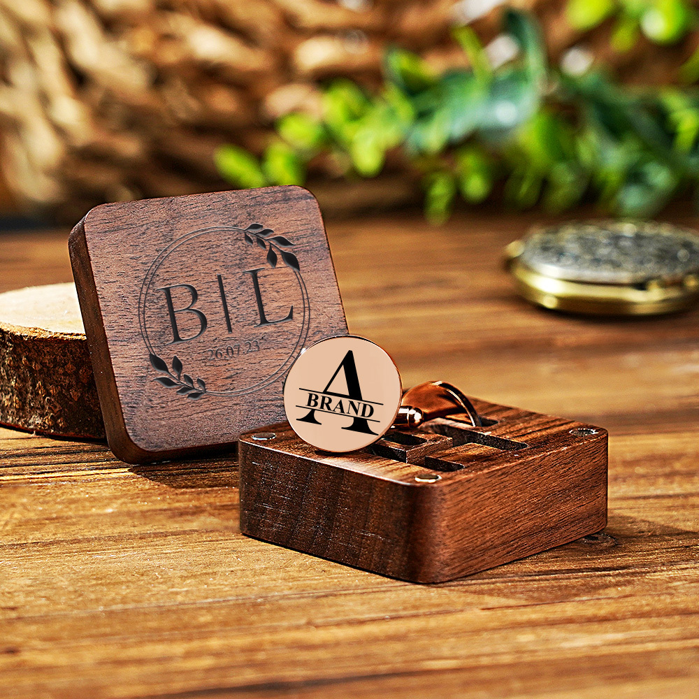 Personalised Father of the Bride gift Cufflinks, Custom Wedding Day Gifts, Father's Day gift, Thank you Wedding Gift, Gifts from Bride