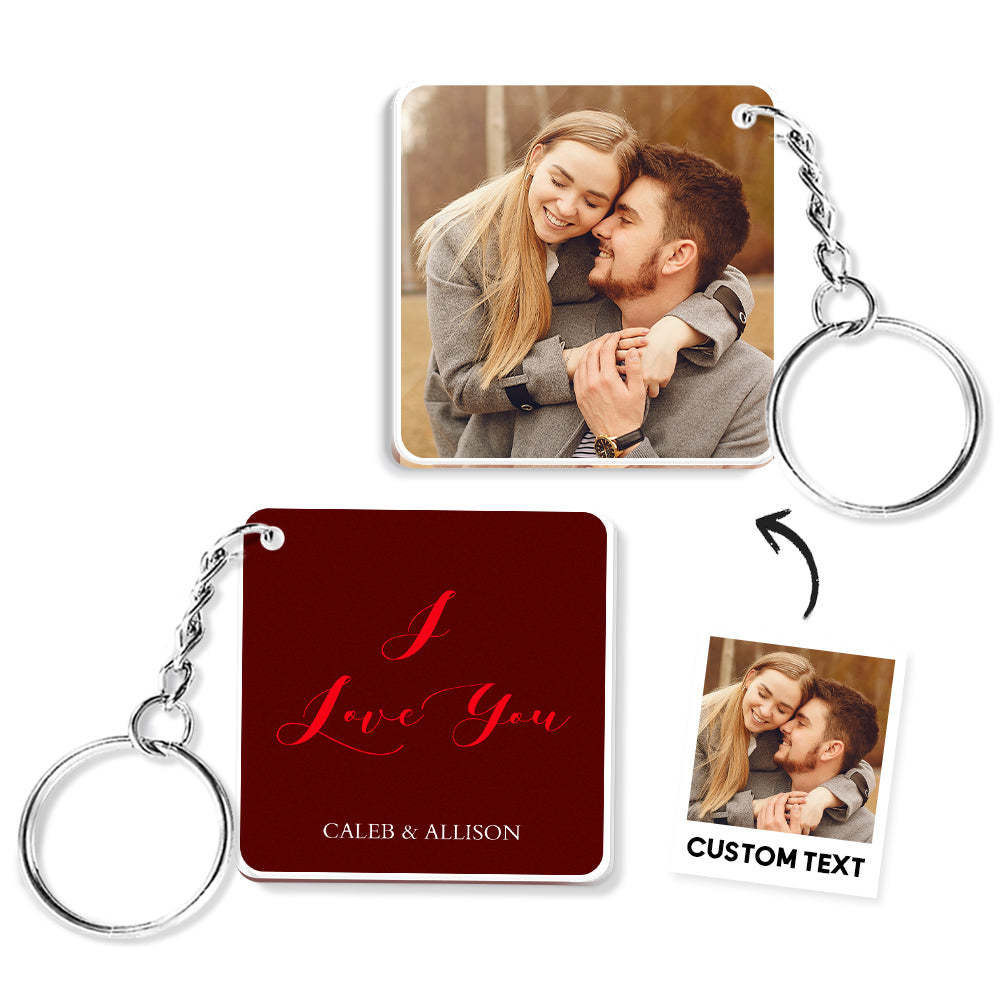 Custom Double Sided Spotify Keychain - Myphotowallet