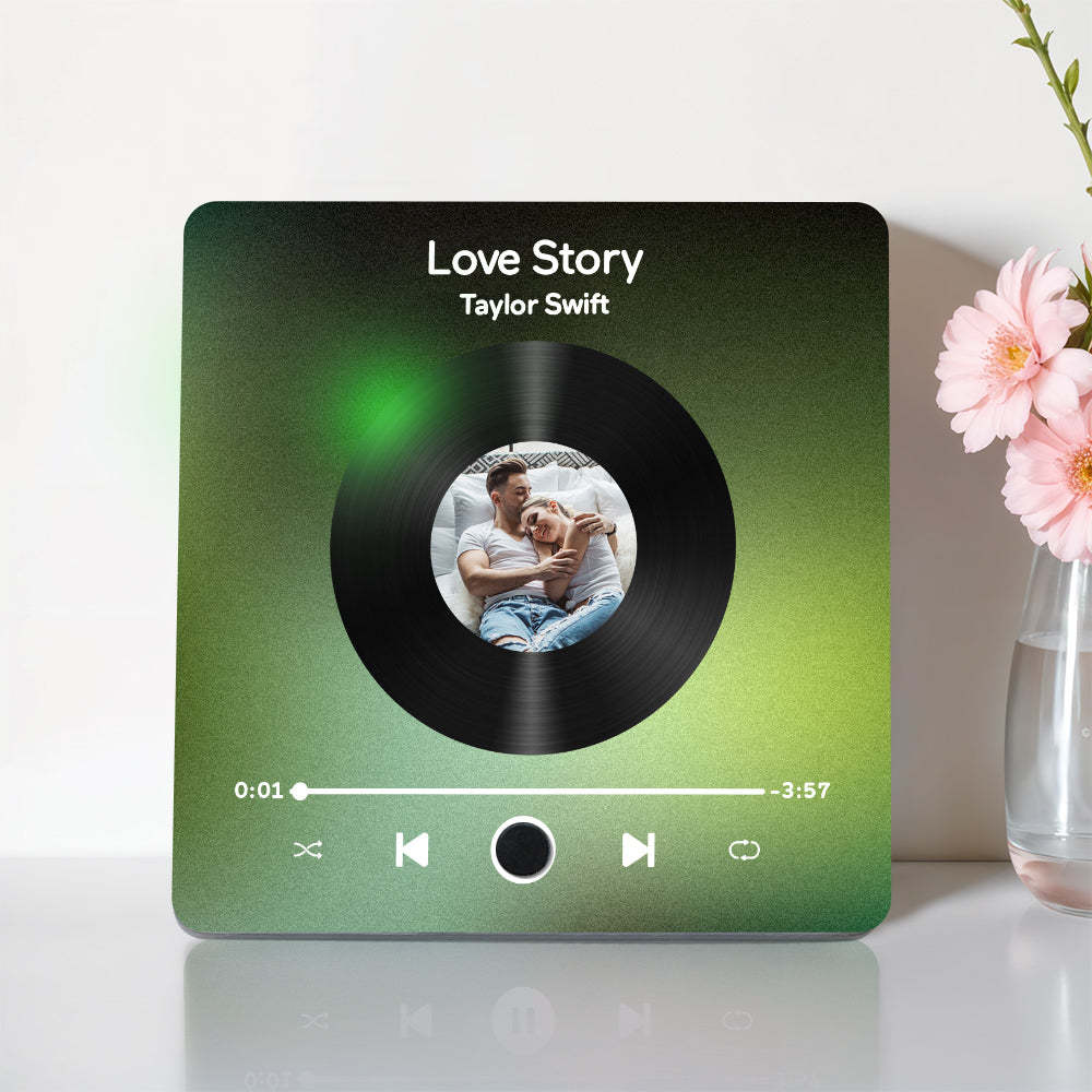 Customized Spotify Album Fridge Magnet Personalized Music Fridge Magnet Can Play Songs and Adjust Volume