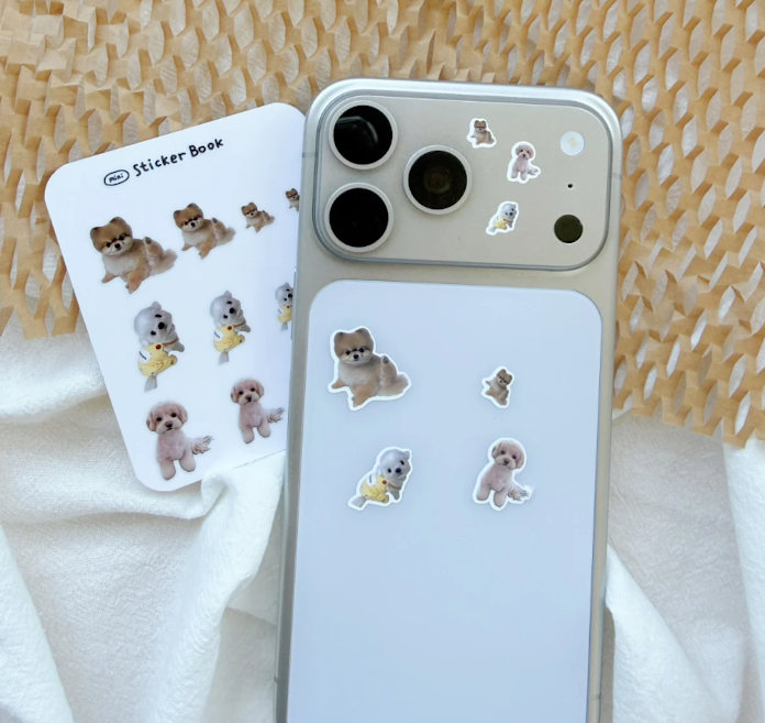 Custom Mini Photo Booth Strip Stickers Personalized Clear Sheet for Phone Case Journaling