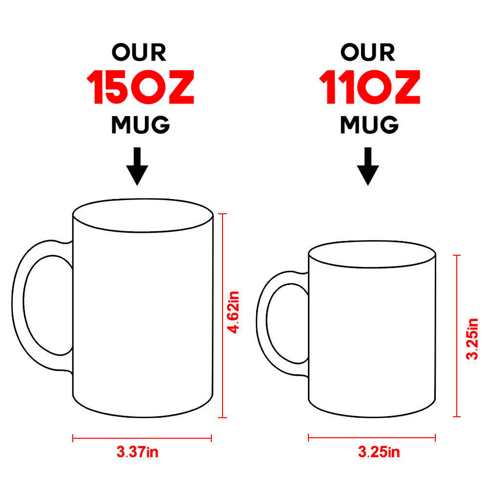 Personalized 1-6 Kids Names Custom 3D Inflated Effect Printed Mug for Papa or Grandpa