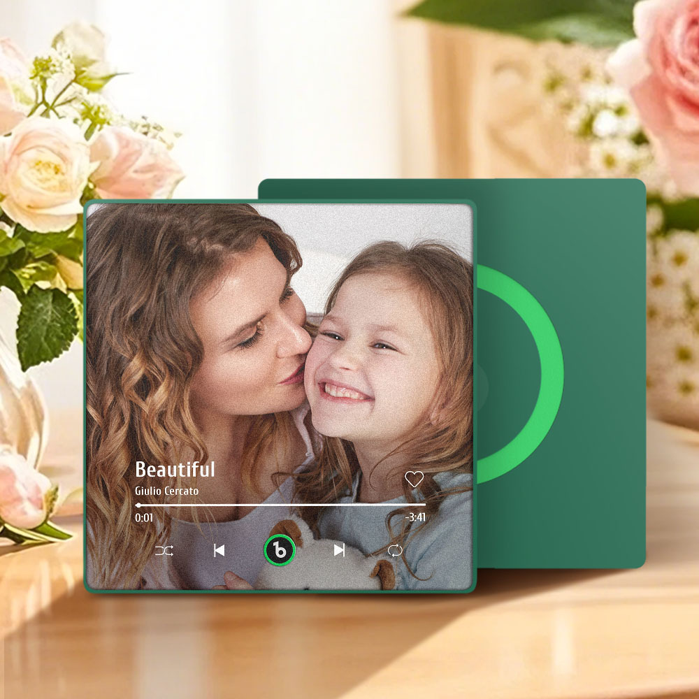 Custom Music Fridge Magnet Colorful Frame Album Fridge Magnet Music Wall Photo Sticker Mother's Day Gifts - 