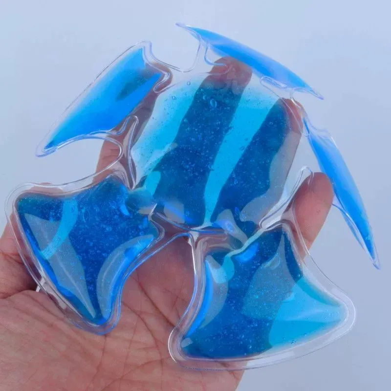 Cool Down Cold Pack Gel Ice Pack for Catcher Helmets Riding Helmet Ice Pack Keep Cool in Hot Summer(No Hat)