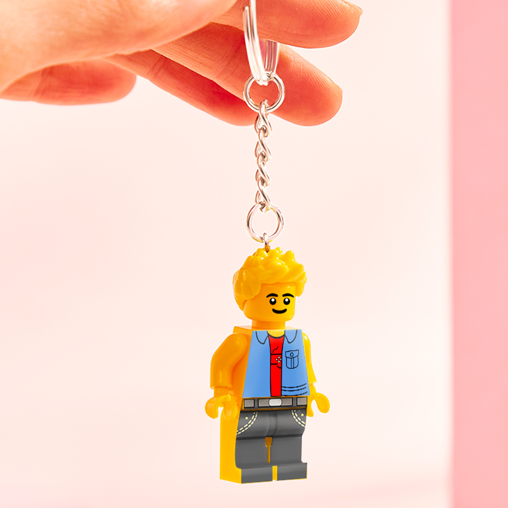 Custom Minifigs Keychain Create Your Own Minifig Keychains