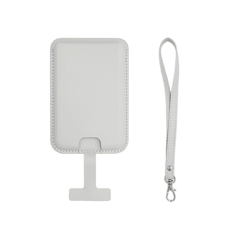 Magnetic Phone Wallet with Lanyard – Detachable Strong Card Holder & Kickstand