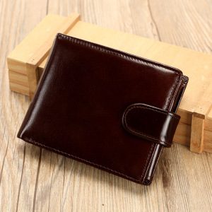 Father's Day Gift, Personalised Men's Wallet, Genuine Soft Black Leather Wallet, Personalized Engraved Gift for Dad, Him, Boyfriend, Husband