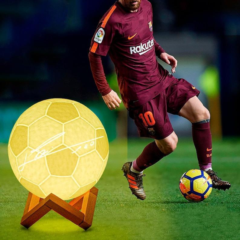 Personalized Soccer Gifts for Soccer Fan player Night Light Lamp For Friend Men boy Kids Dad Football Christmas Coach Gifts Birthdays - myphotowallet
