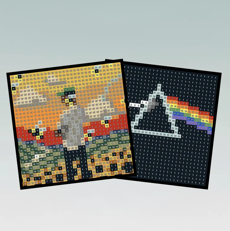 Custom DIY Pixel Brick Painting 16in Photo Mosaic Personalized Album-Style or Your Own Photo Block Art Gift for Couples, Valentine’s Day Custom Portrait - 