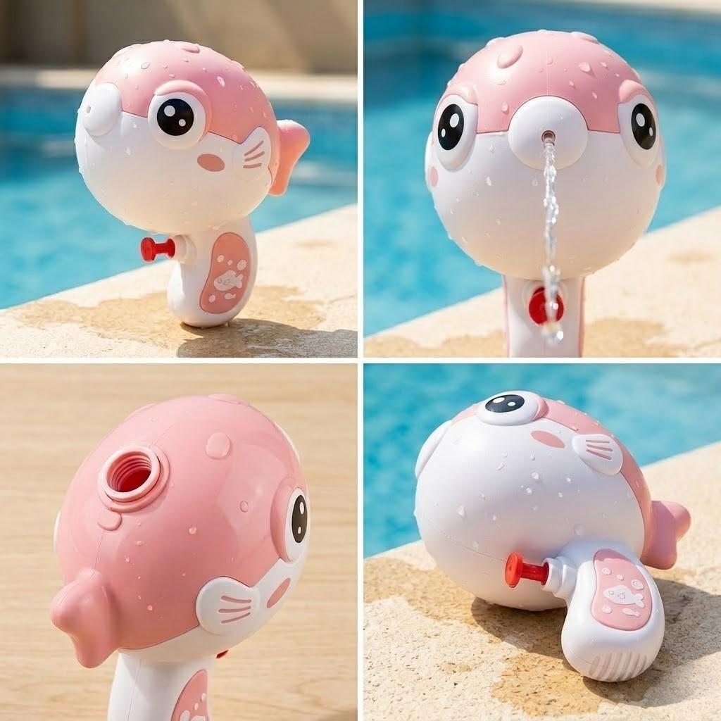 Cute Fish Water Gun Toy, Mini Shark Squirt Toy, Kawaii Water Blaster, Summer Pool Toy, Kids Bath Toy, Cute Water Spray Toy