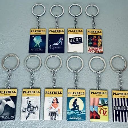 Theater-inspired Program Ornaments Broadway Show Ornaments