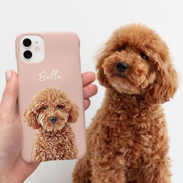 Custom Pet Phone Case Using Pet Photo + Name Custom Dog Phone Case Custom Cat Phone Case Personalized Phone Case Cat iPhone Case - myphotowallet