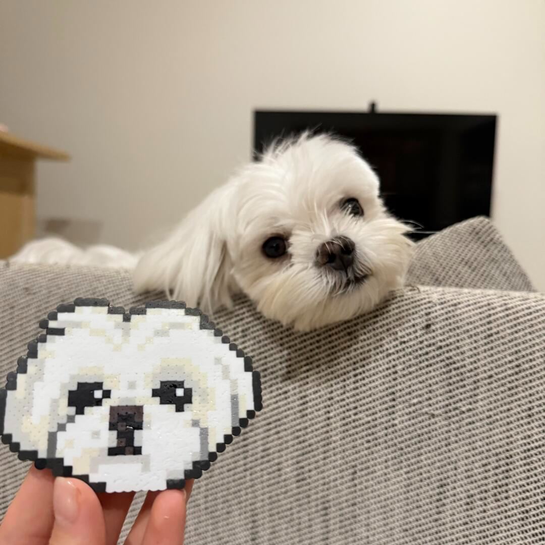 Customized Photo Pixel Puzzle Picture Bean Set Diy Material Package - 