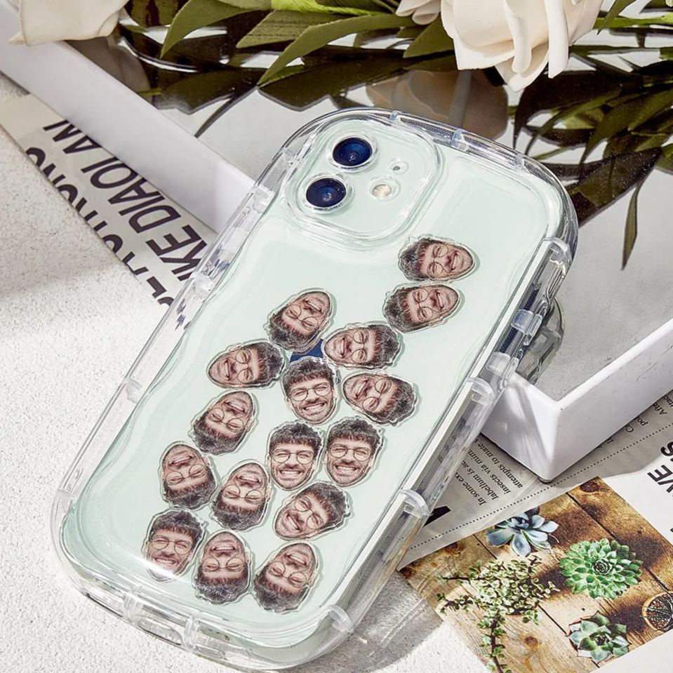 Personalized Face iPhone Case Face Shake Phone Case Funny Gifts