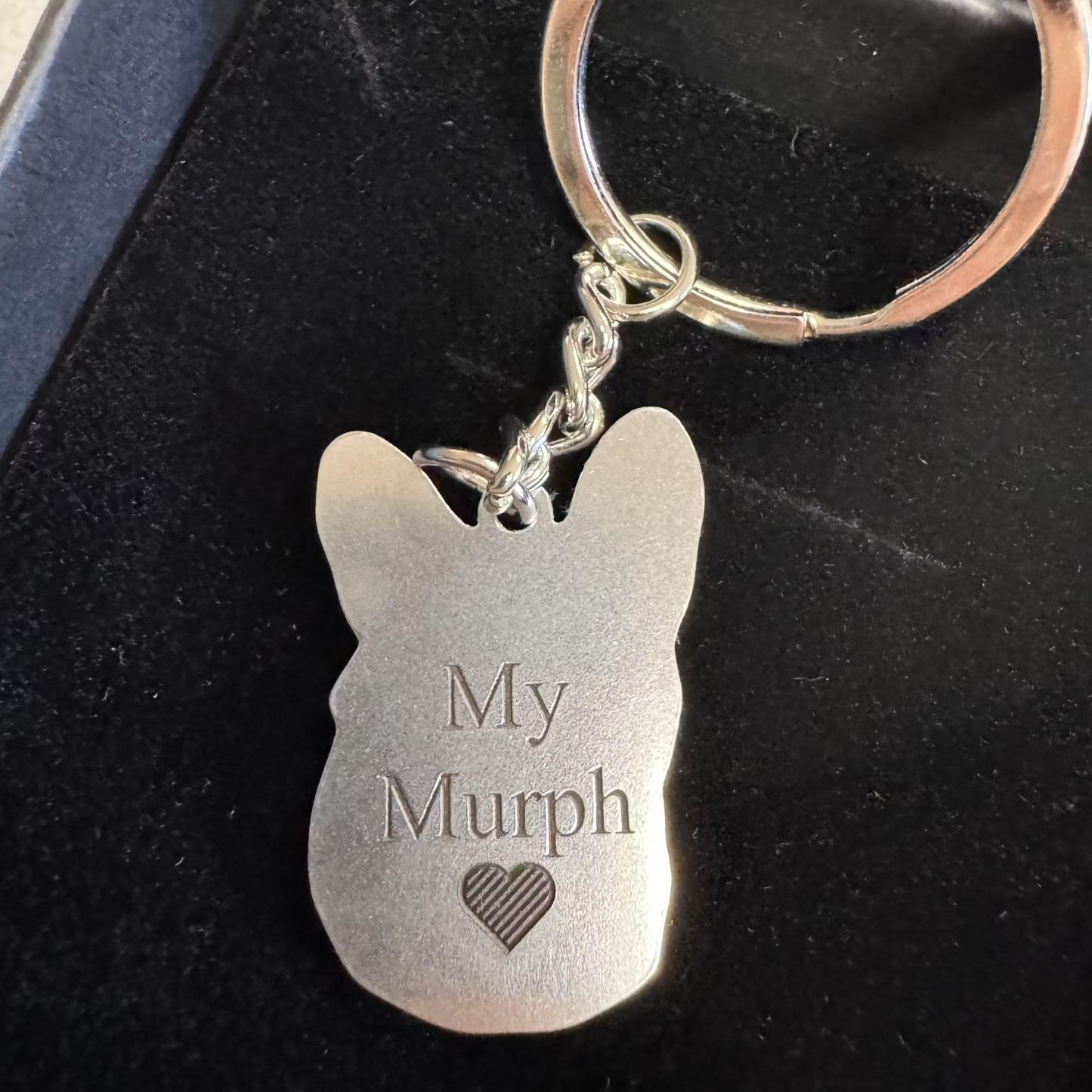 Life-Like Keychain Custom Pet Keychain with Photo-Engraved Detail