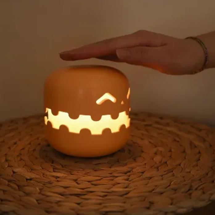 Pumpkin Night Light - Fun and Creative Gift, Ambiance Lamp Halloween Decoration Pumpkin Lantern for Halloween - 