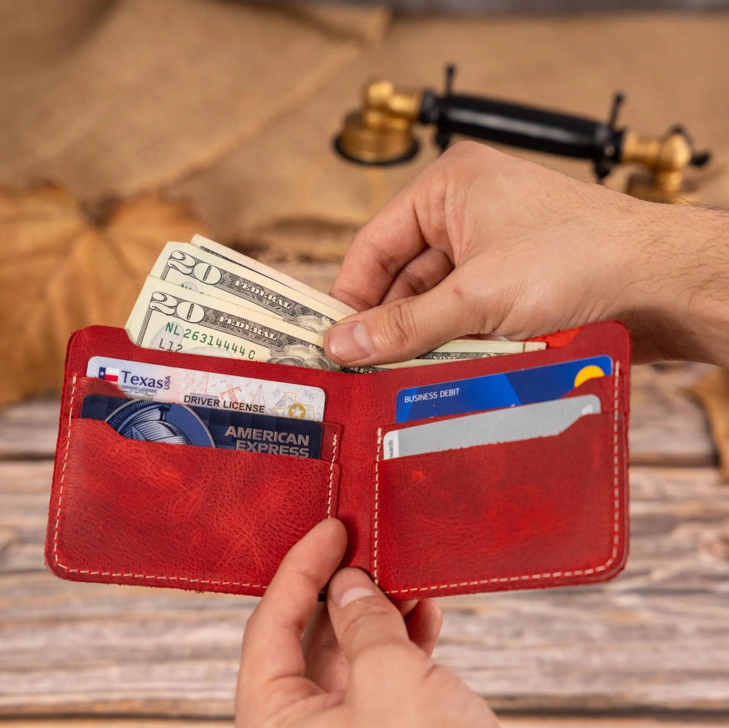 Personalized Gift For Team | Soccer Ball Personalized Wallet | Baseball Gift | Anniversary Gift For Him