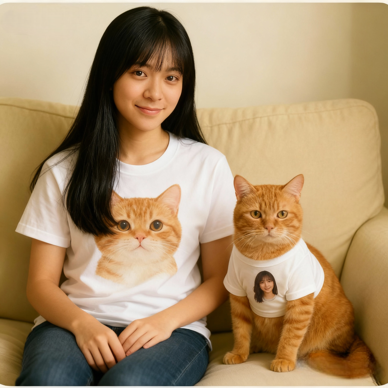 Custom Pet Matching Shirt with Pet Parents Perfect Christmas Gift for Pet Lovers