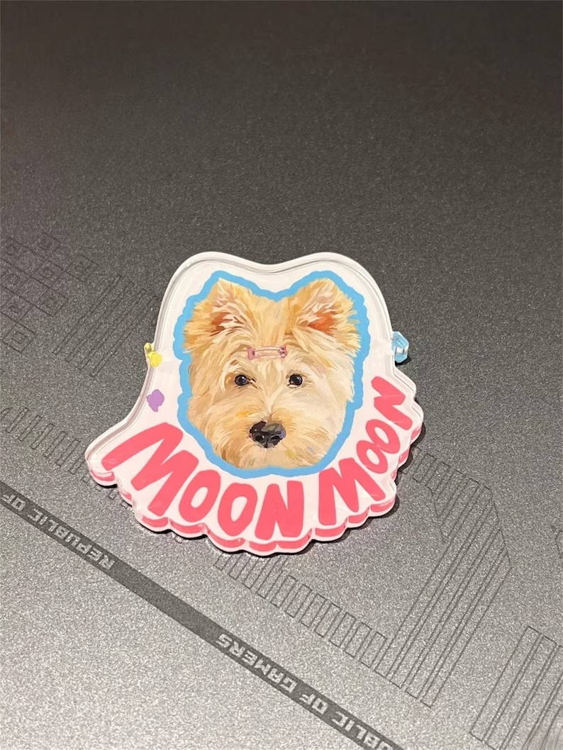 Personalized Pet Photo Acrylic Fridge Magnets Custom Image Keepsake